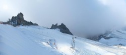 Archiv Foto Webcam Hintertuxer Gletscher - Bergstation Gefrorene Wand 07:00