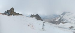 Archiv Foto Webcam Hintertuxer Gletscher - Bergstation Gefrorene Wand 11:00