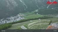 Archiv Foto Webcam Saas-Fee: Bergstation Hannig 02:00