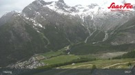 Archiv Foto Webcam Saas-Fee: Bergstation Hannig 08:00