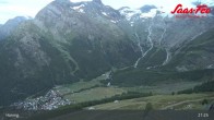 Archiv Foto Webcam Saas-Fee: Bergstation Hannig 19:00