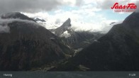 Archiv Foto Webcam Saas-Fee: Bergstation Hannig 05:00