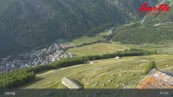 Archived image Webcam Saas-Fee: Top station Hannig 07:00