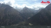 Archived image Webcam Saas-Fee: Top station Hannig 10:00