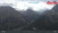 Archived image Webcam Saas-Fee: Top station Hannig 12:00