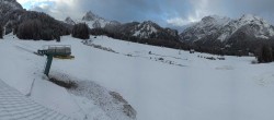 Archived image Webcam 3 Zinnen Dolomites - Skilifts Prags 05:00