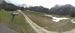 Archived image Webcam 3 Zinnen Dolomites - Skilifts Prags 13:00