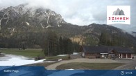 Archived image Webcam Ski lifts Prags (3 Zinnen Dolomites) 07:00