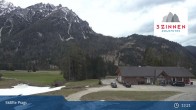 Archiv Foto Webcam 3 Zinnen Dolomiten: Skilifte Prags 12:00