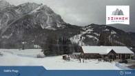 Archiv Foto Webcam 3 Zinnen Dolomiten: Skilifte Prags 12:00