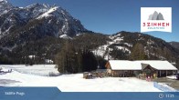 Archiv Foto Webcam 3 Zinnen Dolomiten: Skilifte Prags 10:00