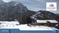 Archived image Webcam Ski lifts Prags (3 Zinnen Dolomites) 12:00