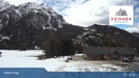 Archiv Foto Webcam 3 Zinnen Dolomiten: Skilifte Prags 10:00