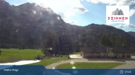 Archiv Foto Webcam 3 Zinnen Dolomiten: Skilifte Prags 16:00