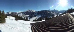 Archived image Webcam Gstaad - Top Station Saanen-Eggli Chairlift 11:00