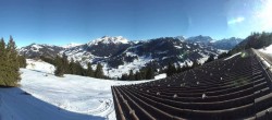 Archived image Webcam Gstaad - Top Station Saanen-Eggli Chairlift 13:00