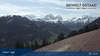 Archived image Webcam Gstaad - Mountain Restaurant Eggli 10:00