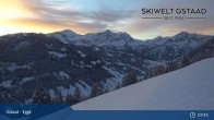 Archiv Foto Webcam Gstaad - Bergrestaurant Eggli 07:00