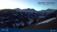 Archiv Foto Webcam Gstaad - Bergrestaurant Eggli 07:00