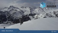 Archived image Webcam Arabba - Top station Monte Burz chairlift 08:00