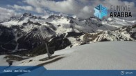 Archiv Foto Webcam Arabba - Bergstation Monte Burz Sesselbahn 08:00
