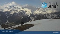 Archiv Foto Webcam Arabba - Bergstation Monte Burz Sesselbahn 07:00