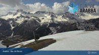 Archiv Foto Webcam Arabba - Bergstation Monte Burz Sesselbahn 08:00