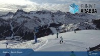 Archived image Webcam Arabba - Top station Monte Burz chairlift 08:00