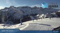 Archived image Webcam Arabba - Top station Monte Burz chairlift 08:00