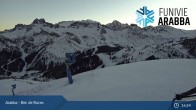 Archiv Foto Webcam Arabba - Bergstation Monte Burz Sesselbahn 04:00