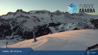 Archiv Foto Webcam Arabba - Bergstation Monte Burz Sesselbahn 07:00