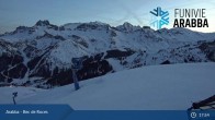 Archiv Foto Webcam Arabba - Bergstation Monte Burz Sesselbahn 04:00