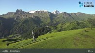 Archiv Foto Webcam Arabba - Bergstation Monte Burz Sesselbahn 06:00
