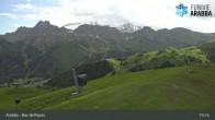 Archiv Foto Webcam Arabba - Bergstation Monte Burz Sesselbahn 14:00