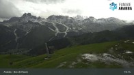 Archived image Webcam Arabba - Top station Monte Burz chairlift 18:00