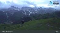 Archiv Foto Webcam Arabba - Bergstation Monte Burz Sesselbahn 20:00
