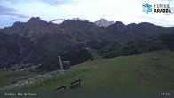 Archived image Webcam Arabba - Top station Monte Burz chairlift 02:00