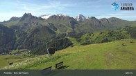 Archived image Webcam Arabba - Top station Monte Burz chairlift 08:00