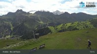 Archived image Webcam Arabba - Top station Monte Burz chairlift 12:00