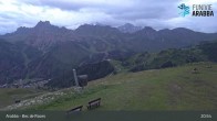 Archived image Webcam Arabba - Top station Monte Burz chairlift 20:00
