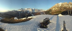 Archiv Foto Webcam Arabba - Bergrestaurant Rifugio Burz 05:00