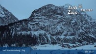 Archiv Foto Webcam Lech Zürs am Arlberg - Zugerbergbahn 19:00