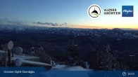 Archived image Webcam Grünten - View from the summit 00:00
