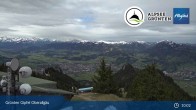 Archiv Foto Webcam Grünten - Blick vom Gipfel 10:00