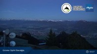 Archived image Webcam Grünten - View from the summit 04:00