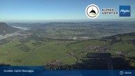 Archived image Webcam Grünten - View from the summit 08:00
