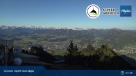 Archiv Foto Webcam Grünten - Blick vom Gipfel 06:00