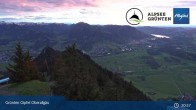 Archived image Webcam Grünten - View from the summit 00:00