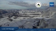 Archiv Foto Webcam Grünten - Blick vom Gipfel 08:00