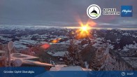 Archived image Webcam Grünten - View from the summit 00:00